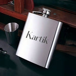  Personalized Stainless Steel Hip Flask | Love Craft Gifts