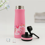Personalized Unicorn Water Bottle for Kids – Cute Leakproof Design with Straw Lid | Love Craft Gifts