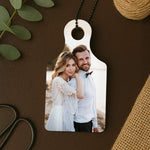 Personalized Photo Board Tag Car Hanger | Love Craft Gifts
