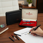 Pierre Cardin President Exclusive Fountain Pen – Personalized Name Gift Set (Blue Ink) | Love Craft Gifts