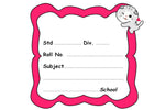 Pink Kitty Name Slips 