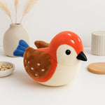 Set of 3 Plush Bird Toys – Soft Stuffed Animal Birds in Assorted Colors | Love Craft Gifts