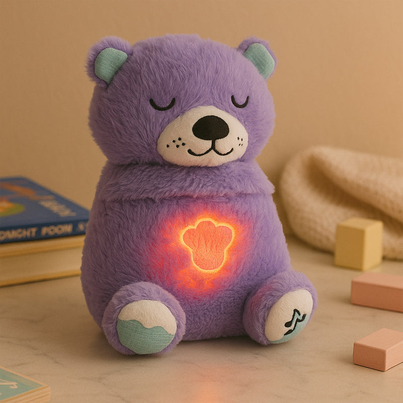 Breathing Teddy Plush – Soothing Sleep Companion for Babies & Kids | Love Craft Gifts