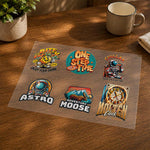 Premium DTF Transfer Sticker Sheet | Custom Logo & Artwork Heat Transfer Printing | Love Craft Gifts™