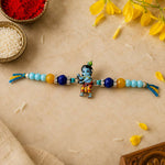Premium Little Krishna Rakhi for Kids Devotional Brother Gift Raksha Bandhan | Love Craft Gifts™