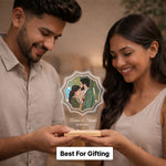 Personalized Spotify Song Photo Cushion Cover with Custom Name & Picture | Romantic Couple Gift for Anniversary, Birthday & Valentine’s Day - 12x12" | Love Craft Gifts™