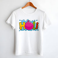 Printed Holi T-Shirt