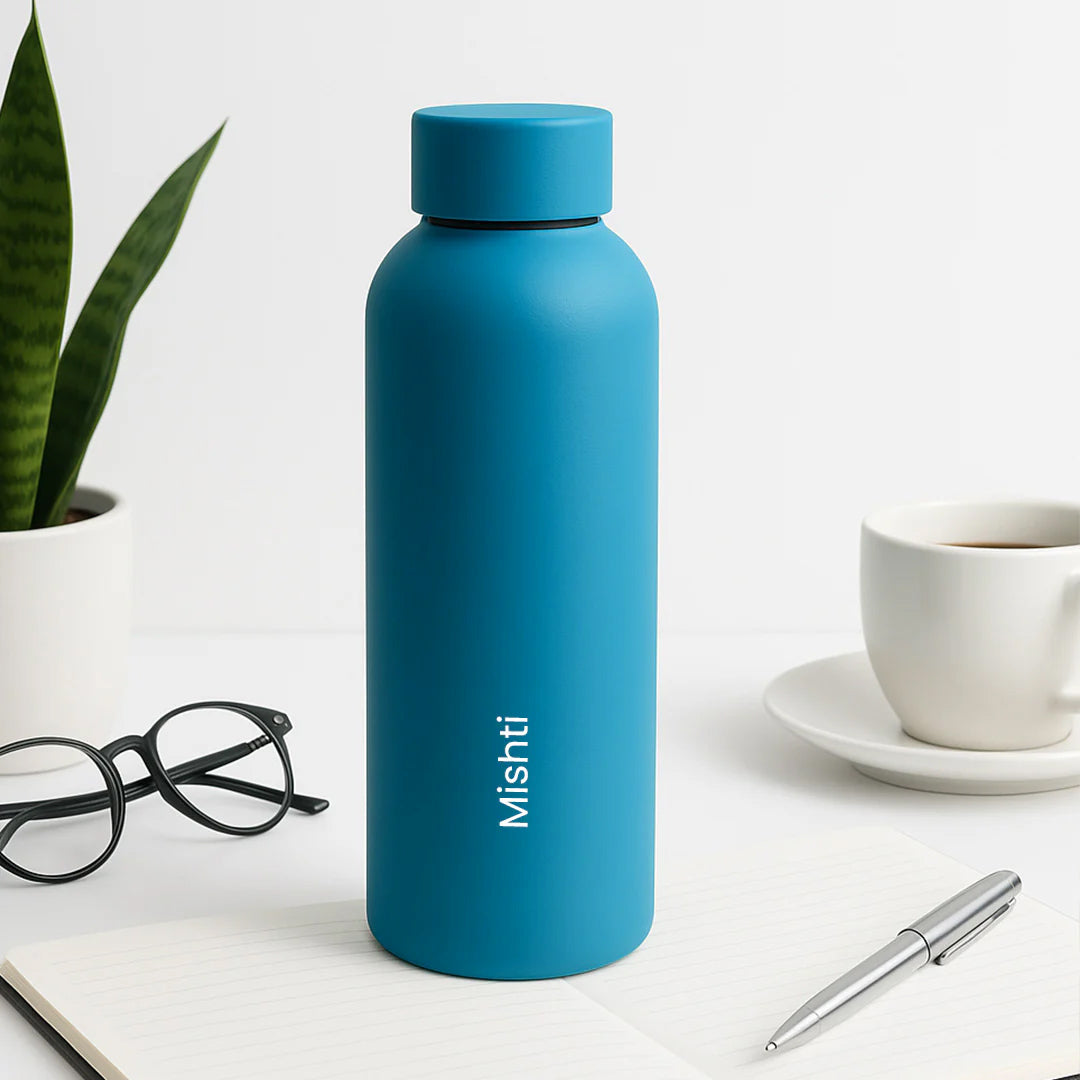 Personalized Corporate Gift Set – Custom Diary, Pen & Bottle Combo in Premium Box | Love Craft Gifts