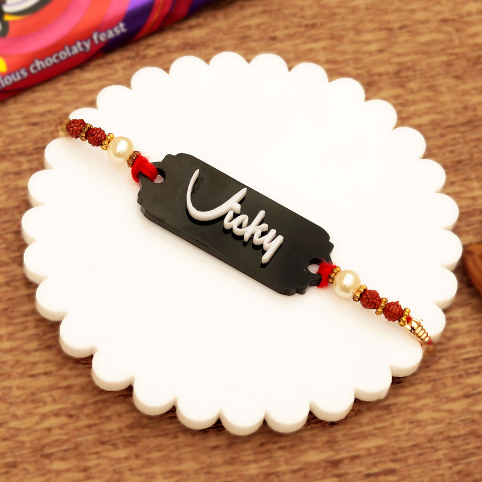 Personalized Name Rakhi for Raksha Bandhan | Love Craft Gifts 