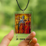 Shri Ram Darbar Car Hanger – 2×3" | Love Craft Gifts