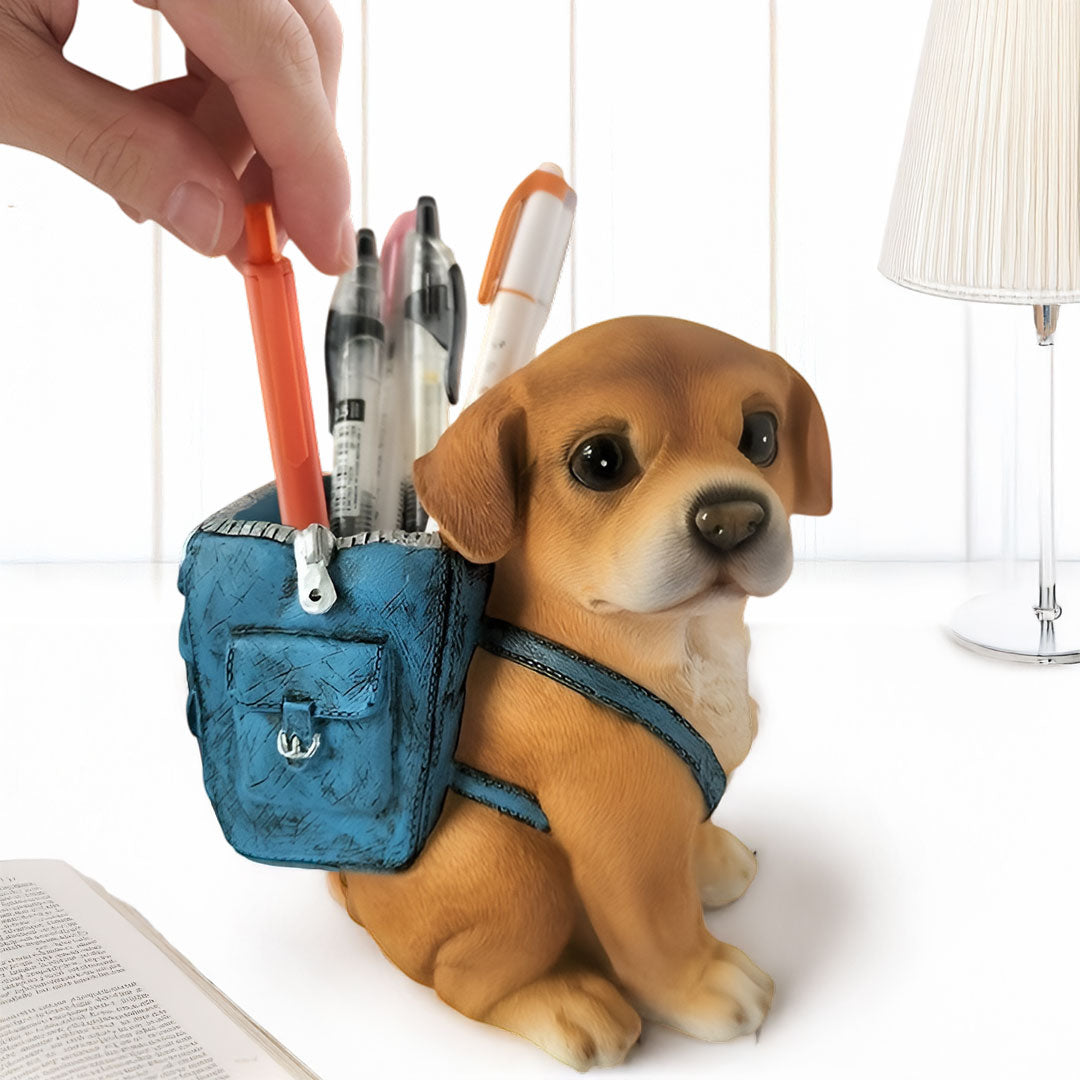 Cute Puppy Pen Stand – 20×14×10 cm | Love Craft Gifts