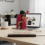 Personalized Couple Acrylic LED Lamp (5 × 7 Inch) | Love Craft Gifts