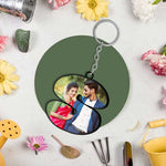 Alphabet Shape-Photo Printed Keychain | Love Craft Gifts