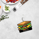 Customized Indian Food Keychain With Name | Love Craft Gifts