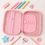 Personalized Unicorn Music Pencil Case with Name – Zipper Pouch for Kids | Love Craft Gifts