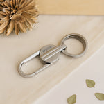 Premium Silver Metal Keychain with Name Personalization | Love Craft Gifts