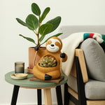 Sloth_Table_Planter  | Love Craft Gifts
