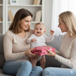 Baby Winter Fleece Set – 4 Pc Warm Wear Combo (Pink Hearts Print)| Love Craft Gifts