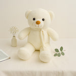 Cream Teddy Bear Plush Toy – Soft, Cuddly Gift for Kids & Loved Ones | Love Craft Gifts