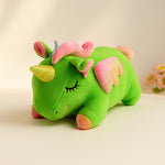 Green Unicorn Plush Toy – Soft Winged Stuffed Animal for Kids | Love Craft Gifts