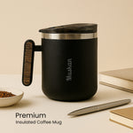 Personalized Name Double Wall Insulated Coffee Mug with Lid – 390 ML | Love Craft Gifts