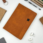 Personalized A5 PU Leather Executive Diary with Custom Name Plate | Premium Hardbound Journal Gift for Professionals, Students & Corporate Gifting - A5 | Love Craft Gifts™