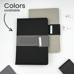 Personalized Premium Leatherette Diary with Custom Name | Professional Corporate Gift for Men & Women - 5.5x8.3" | Love Craft Gifts™