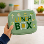 Personalized Stainless Steel Kids Lunch Box with Custom Name | Leak-Resistant School Tiffin Gift for Boys & Girls - 500ml | Love Craft Gifts™