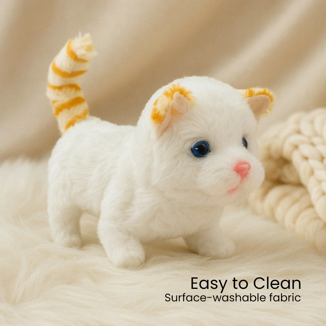 Talking & Walking Plush Cat – Fun and Engaging Toy for Kids| Love Craft Gifts