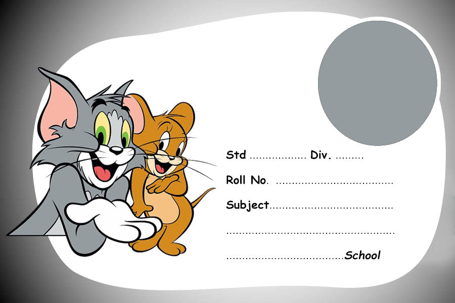 Customized Tom & Jerry Name Slips