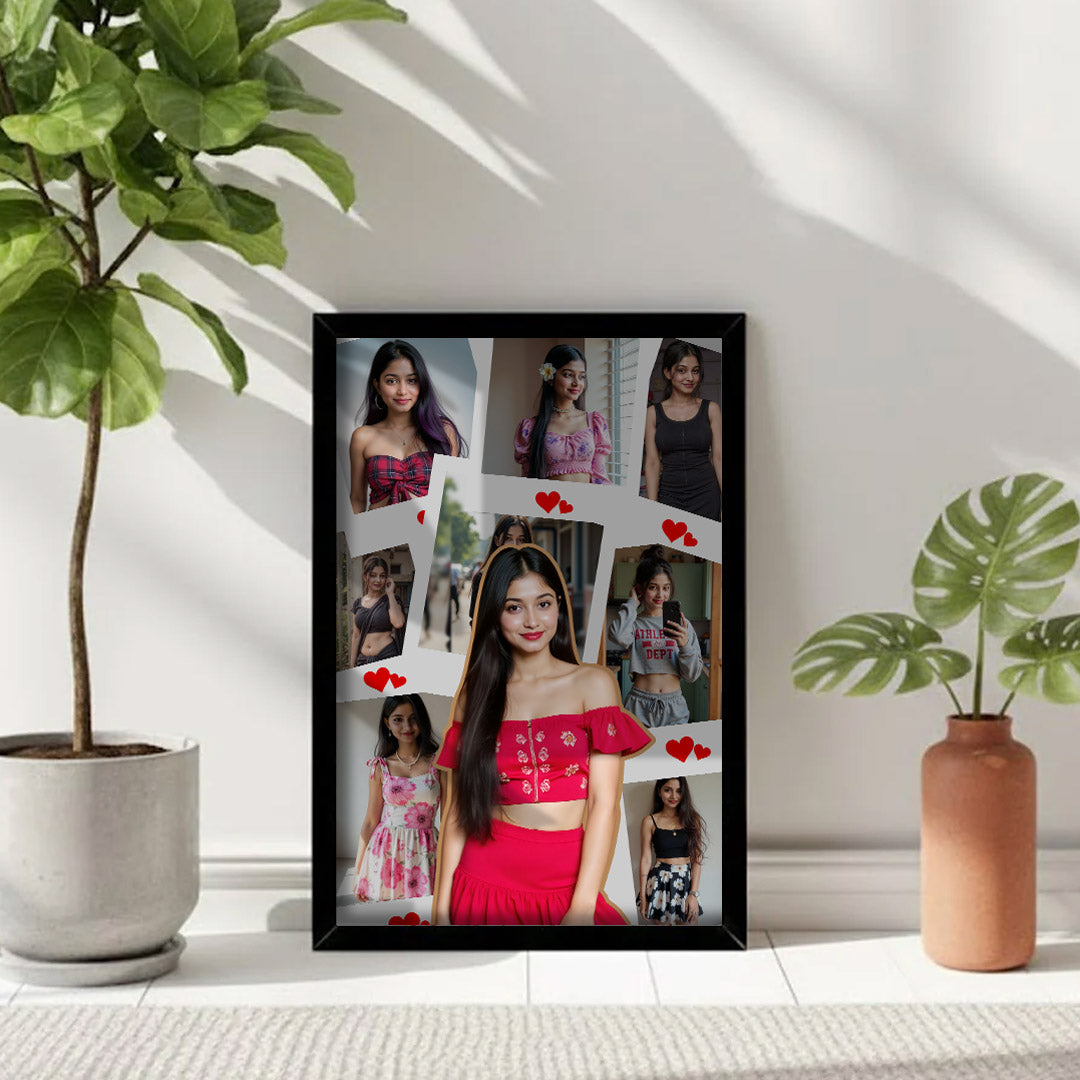 Picture-Perfect Wall – Personalized Photo Collage Frame | Love Craft Gifts