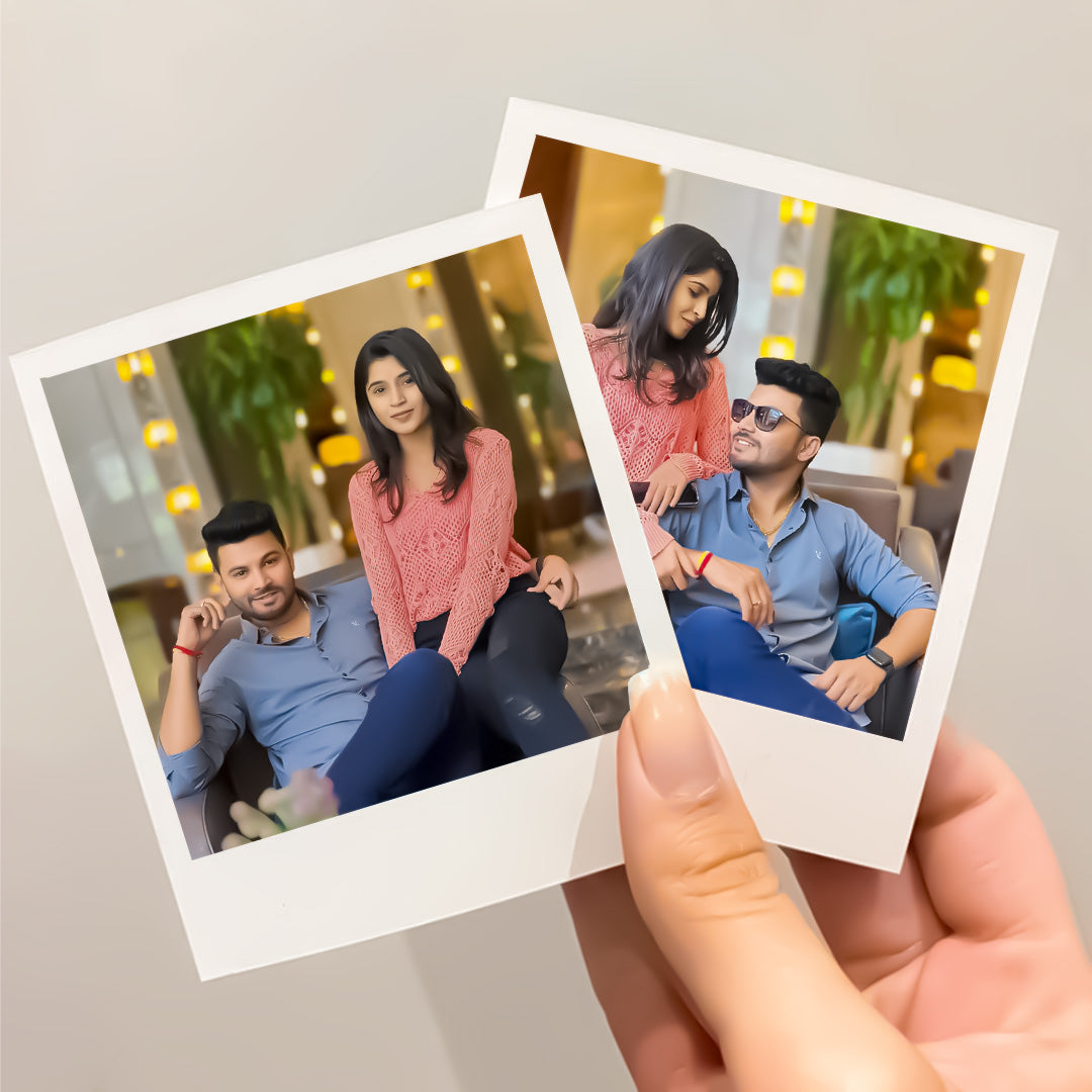 Printing Photos Like Polaroids - Set of 10 piece with Hanging Thread or Clip