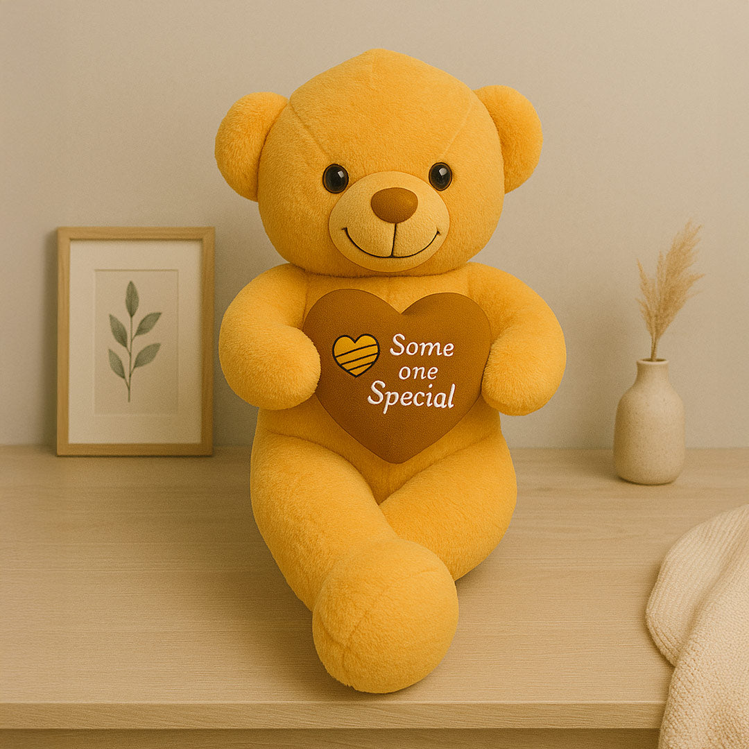 Someone Special Teddy Bear Plush – Heart Holding Gift for Loved Ones | Love Craft Gifts