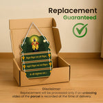 Vitthal Pandurang Wooden Wall Hanging – 14.5×9.7" | Love Craft Gifts