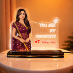 💖 You Are My Favourite Notification – Personalized Acrylic LED Photo Lamp | Love Craft Gifts