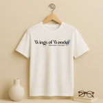 Wings of Wonder T-Shirt – Bold Typography Tee with Uplifting Theme| Love Craft Gifts