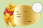 Winnie-the-Pooh Personalised  Notebook Name Slips | Love Craft Gifts |