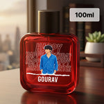 Personalized Happy Birthday Wild Stone Ultra Sensual Perfume – 100ml | Custom Name & Photo Bottle | Love Craft Gifts