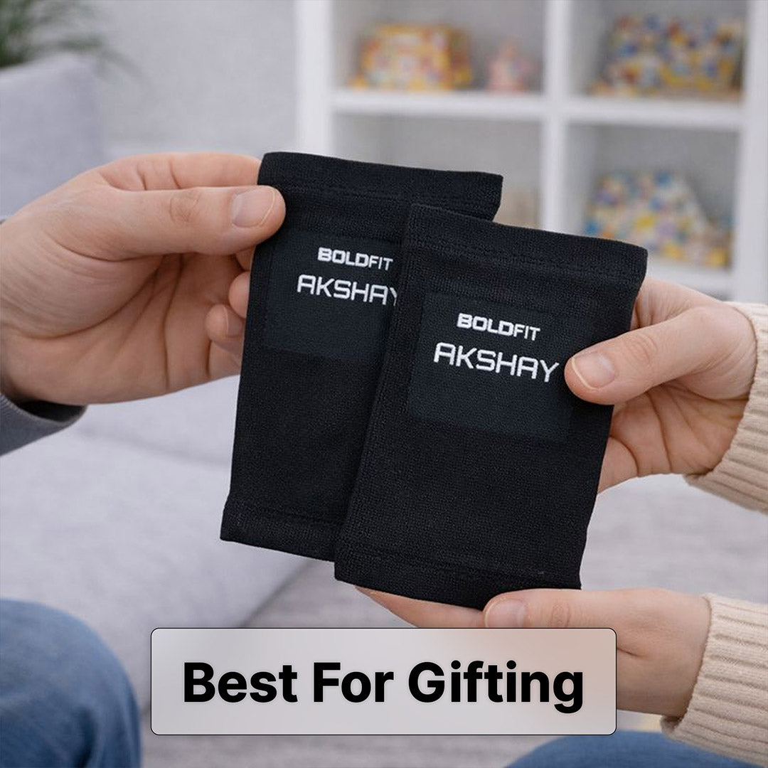 Personalized Boldfit Compression Knee Caps for Men & Women – Size XL (Pain Relief & Sports Support) | Love Craft Gifts