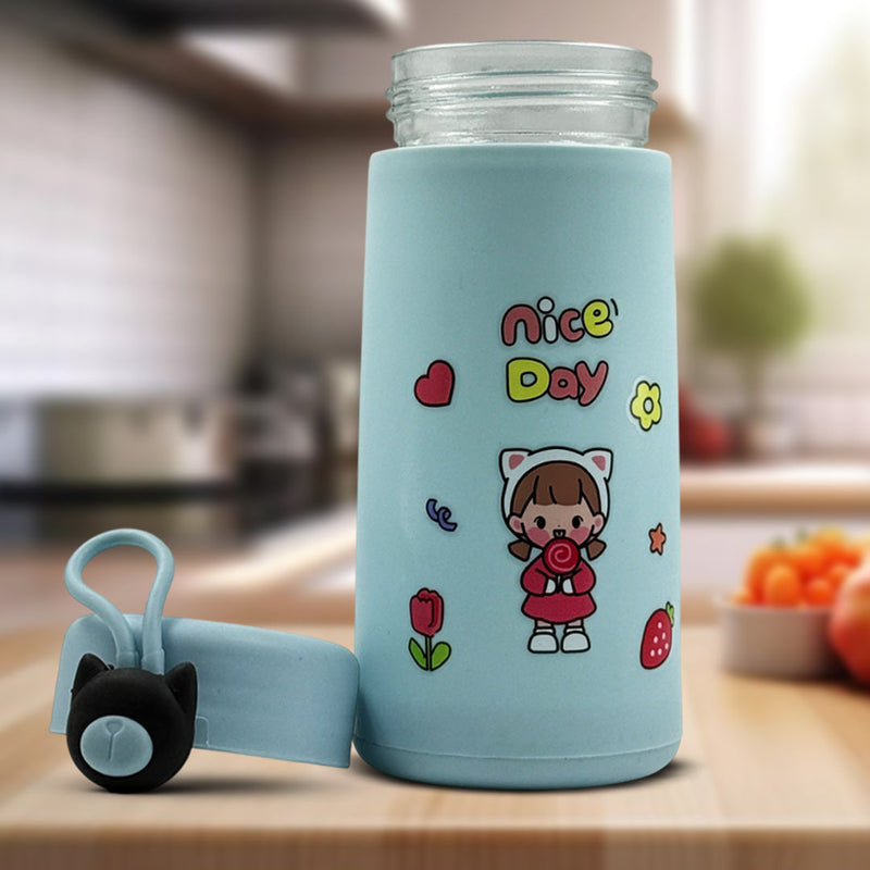 Best Personalized Cartoon Glass Water Bottle