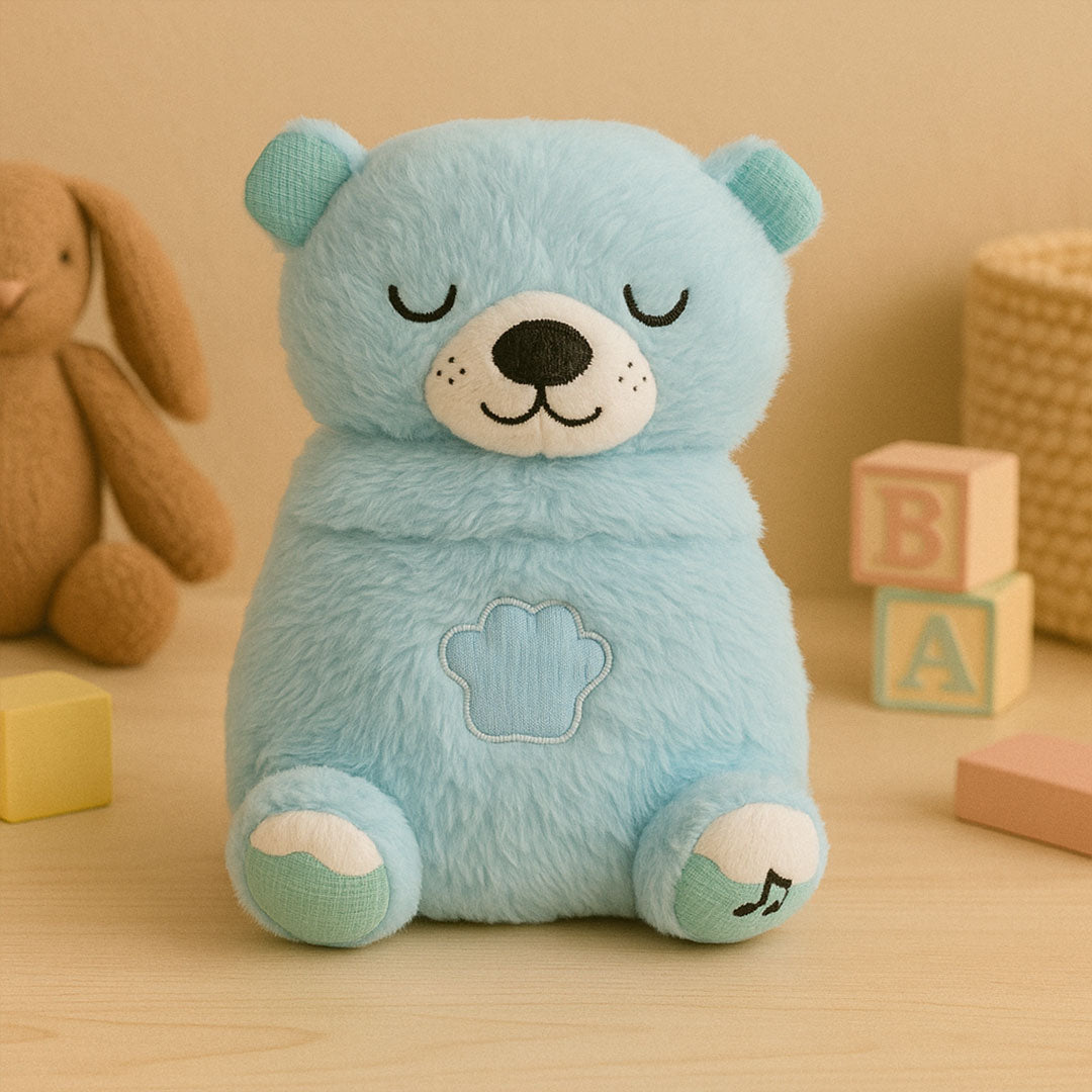 Breathing Teddy Plush – Soothing Sleep Companion for Babies & Kids | Love Craft Gifts