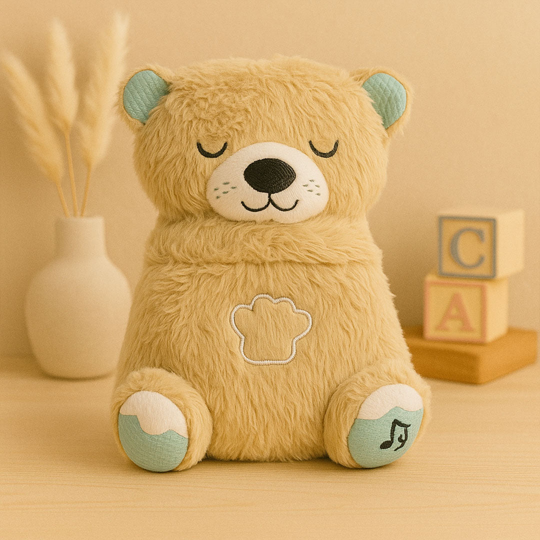 Breathing Teddy Plush – Soothing Sleep Companion for Babies & Kids | Love Craft Gifts