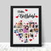 Valentine Special -Personalized Multi Photo Frame For Loved One-8x12"