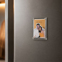 Personalized Couple Acrylic Photo Fridge Magnet | Romantic Keepsake Gift for Him & Her | Love Craft Gifts™