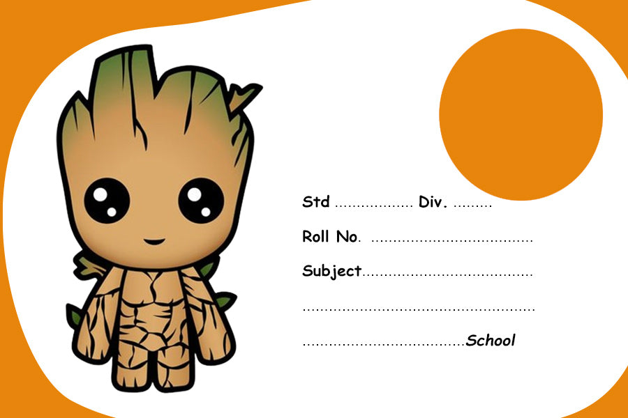 Avengers Stickers Name Slips