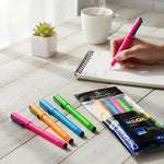 Personalized Classmate Octane Neon Blue Gel Pen – Pack of 5 | Love Craft Gifts