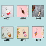 Icecream and Milkshake Keychains | Love Craft Gifts