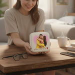 Personalized Couple Photo Jewellery Travel Case (4×4 Inch) | Love Craft Gifts