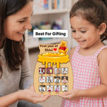 Personalized Baby First Year Memory Frame (11x15 Inch) – Custom Photo & Name Milestone Gift | Love Craft Gifts™