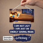 Personalized Funny Kids Wall Hanging Frame – Custom Name Bedroom Décor (15x9 Inch) | Love Craft Gifts